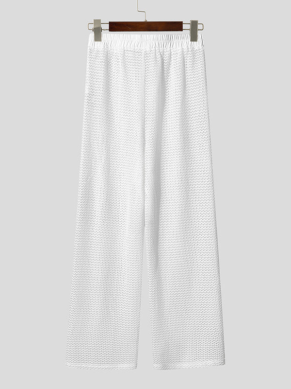 Mens Sheer Mesh Hollow-Out Pant SKUL03663