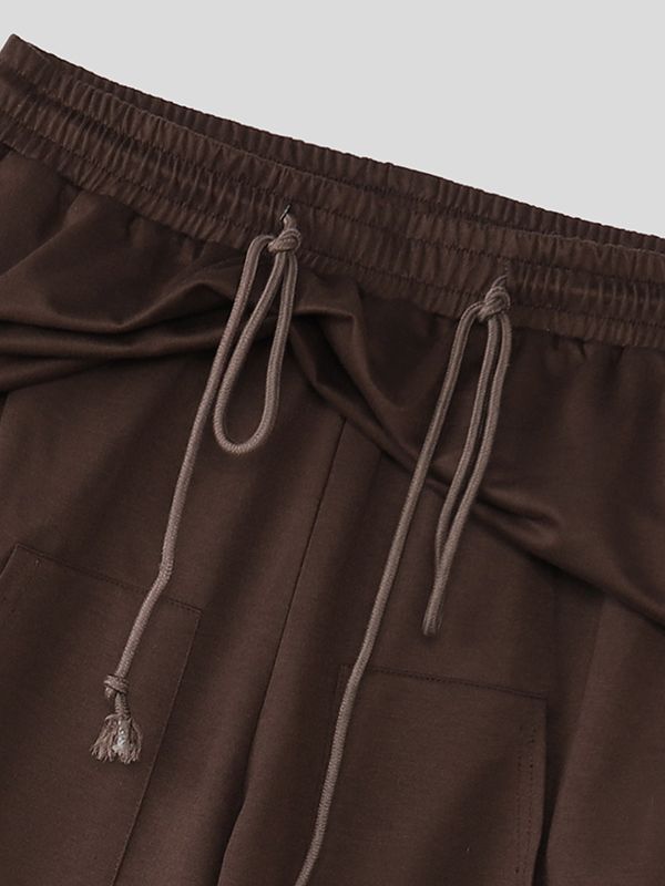 Men's Contrast Drawstring Casual Pant SKUL51258