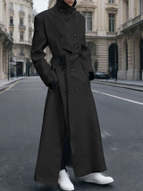 Men's Deconstructed Button High Neck Long Sleeve Blazer SKUL35236