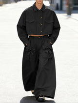 Men's Solid Casual Two Pieces Outfit SKUL38911