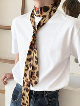 Men's Leopard Print Short Sleeve T-shirt SKUL42401