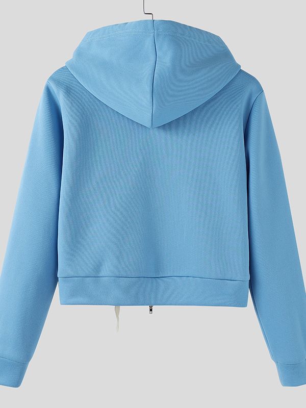 Men's Colorblock Zip Long Sleeve Sweatshirt SKUL35247