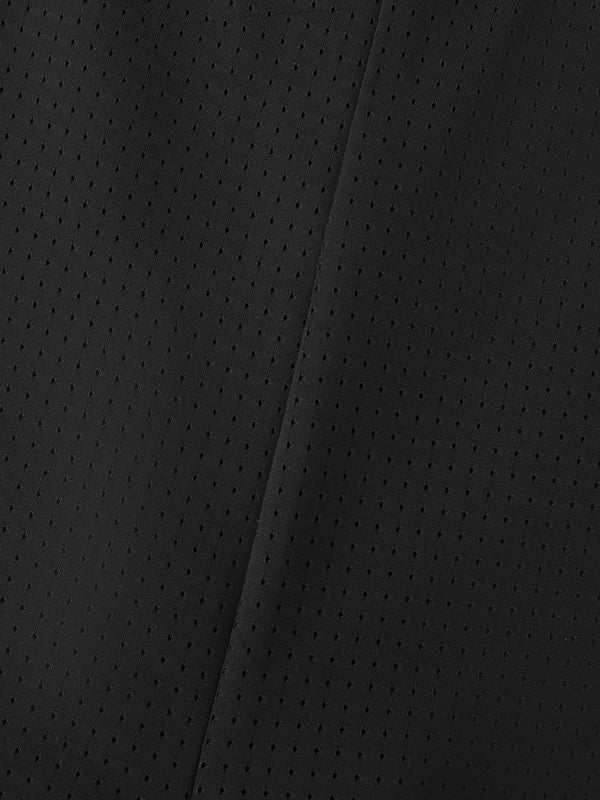 Men's Solid Color Lace-Up Mesh Short SKUL21026