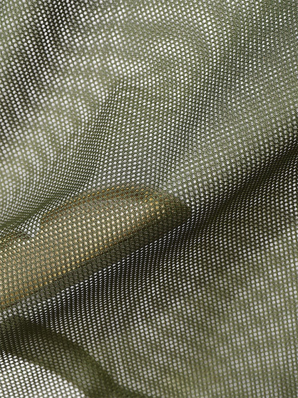 Mens Slightly Sheer Mesh Deep U-Neck Casual Tank SKUL16671