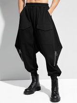 Men's Deconstructed Zipper Design Pant SKUL48588