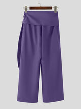 Men's Deconstructed Lace Up Straight Leg Pant SKUL51051