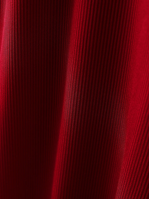 Mens Deconstructed Solid Color Long-Sleeve T-Shirt SKUK85579