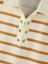 Men's Striped Color Block Casual Sleeveless Shirt SKUL19088