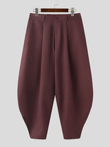 Men's Deconstructed Solid Color Oversized Pant SKUL48760