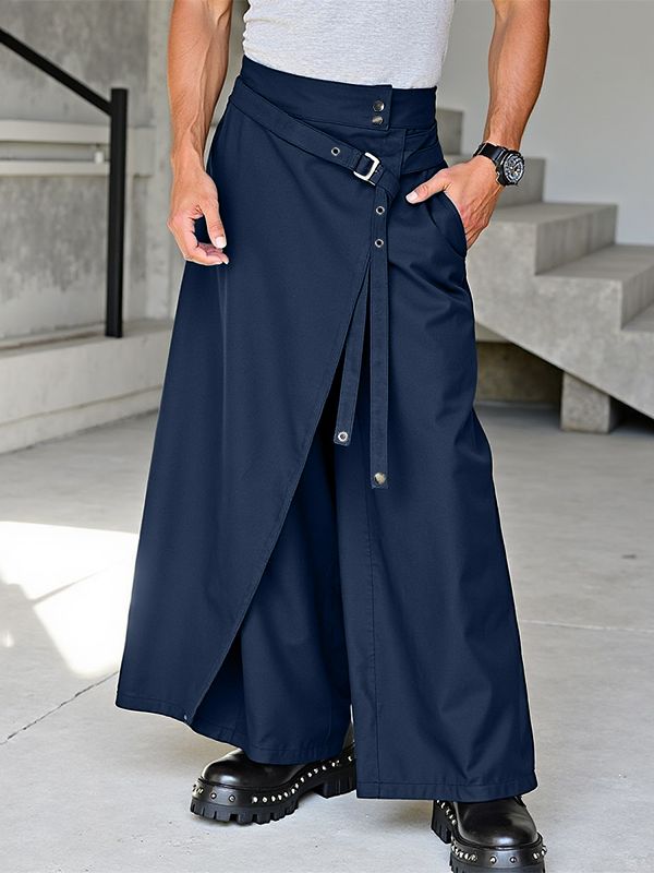 Men's Deconstructed Layered Tie Casual Pant SKUL31920