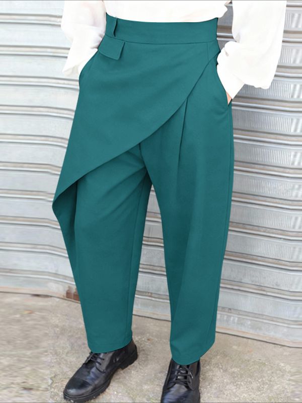 Men's Deconstructed Layered Design Casual Pant SKUL49924