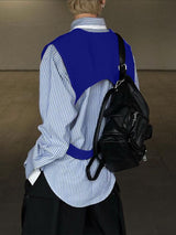 Men's Solid V Neck Casual Waistcoat SKUL31917