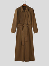 Men's Solid Padded Shoulder Casual Jumpsuit SKUL29633