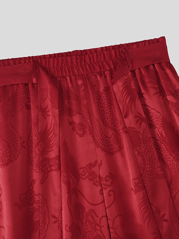 Men's Ethnic Jacquard Casual Pant SKUL47669