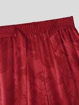 Men's Ethnic Jacquard Casual Pant SKUL47669