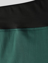 Men's Y2K High-Street Color-Blocked Glute-Enhancing Cargo Micro Short SKUL79633