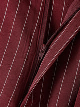 Men's Stripe High Waist Casual Pant SKUL41731