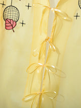 Men's Sheer Mesh Embroidered Short Sleeve Shirt SKUL22283