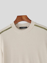 Mens Solid Color Casual Short Sleeve T-Shirt SKUL17000