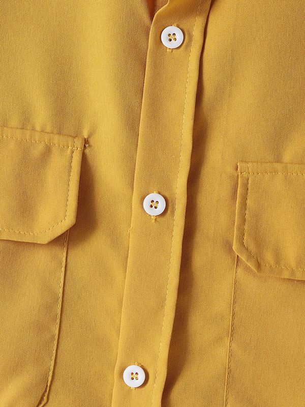 Men's Minimalist Pocket Long Sleeve Shirt SKUL41704