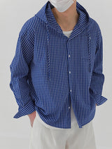 Men's Striped Casual Long Sleeve Shirt SKUL27350