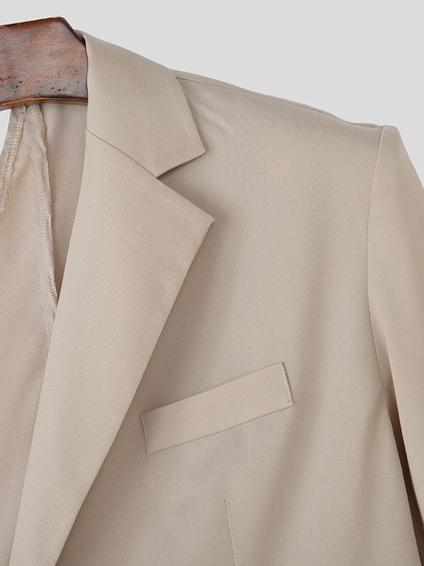 Men's Deconstructed One Shoulder Casual Blazer SKUL42334