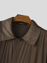 Men's Solid Color Semi Sheer Jumpsuit SKUL50098