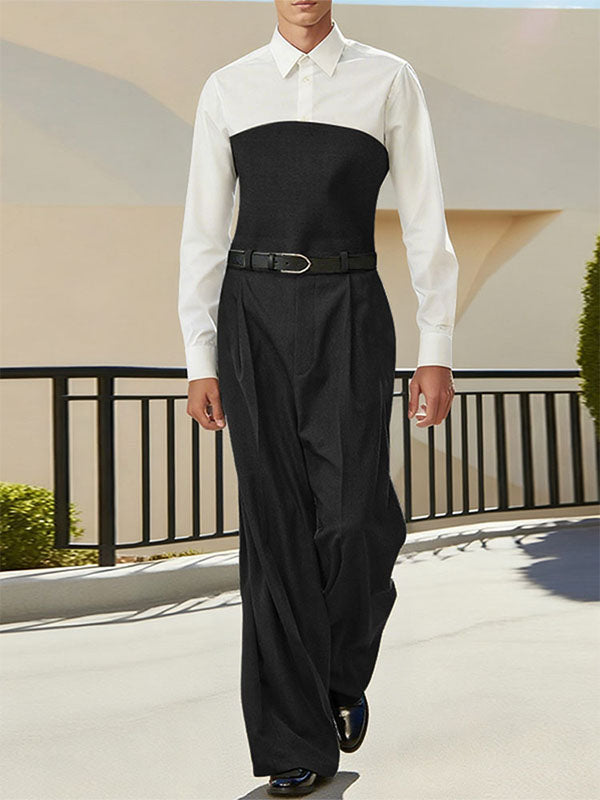 Men's Casual High Waist Loose Pant SKUL31735