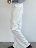 Mens Irregular Design Solid Casual Pants SKUK48154