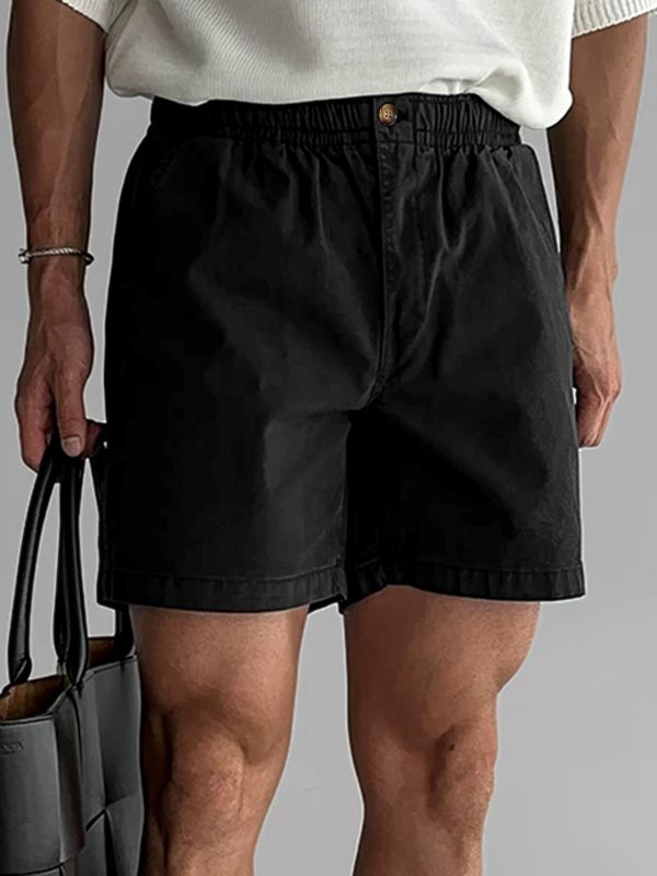 Men's Vintage Japanese Style Relaxed Fit Short SKUL73520