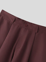 Men's Deconstructed Solid Color Oversized Pant SKUL48760