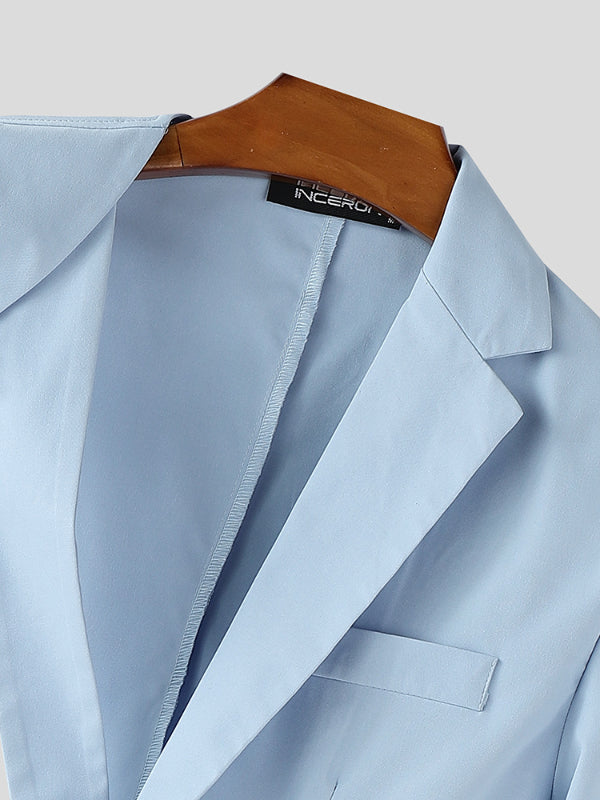 Men's Hollow One Shoulder Casual Blazer SKUL27362