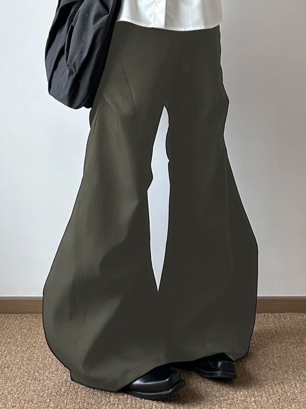 Men's Deconstructed Flared Casual Pant SKUL29716