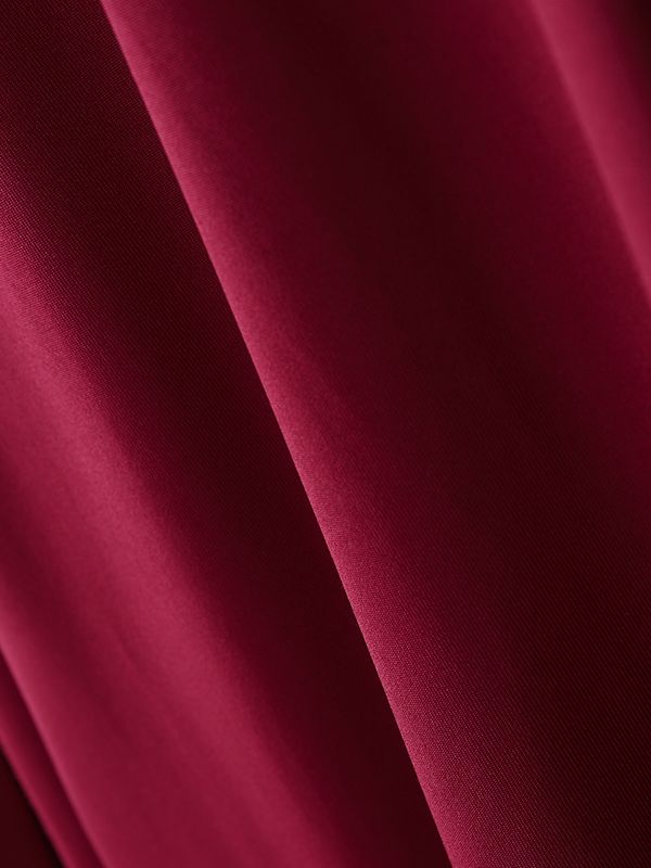 Men's Extra Long Split Knit Crew Neck T-Shirt SKUL49883