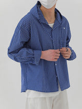 Men's Striped Casual Long Sleeve Shirt SKUL27350