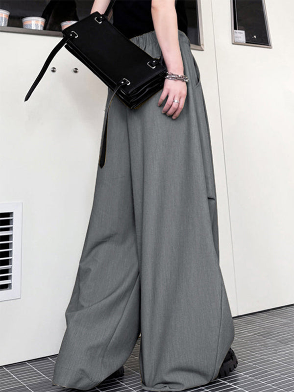 Men's Solid Drawstring Casual Pant SKUL29626