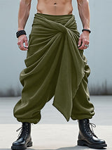 Men's Knotted Cross Textured Casual Pant SKUL29613