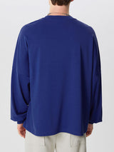 Mens Large Bow Design Long-Sleeve T-Shirt SKUK72640