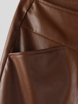 Men's Solid Color Hollow Casual Pant SKUL23768