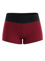 Men's High-Waisted Honeycomb Textured Scrunch Butt Short SKUL71248