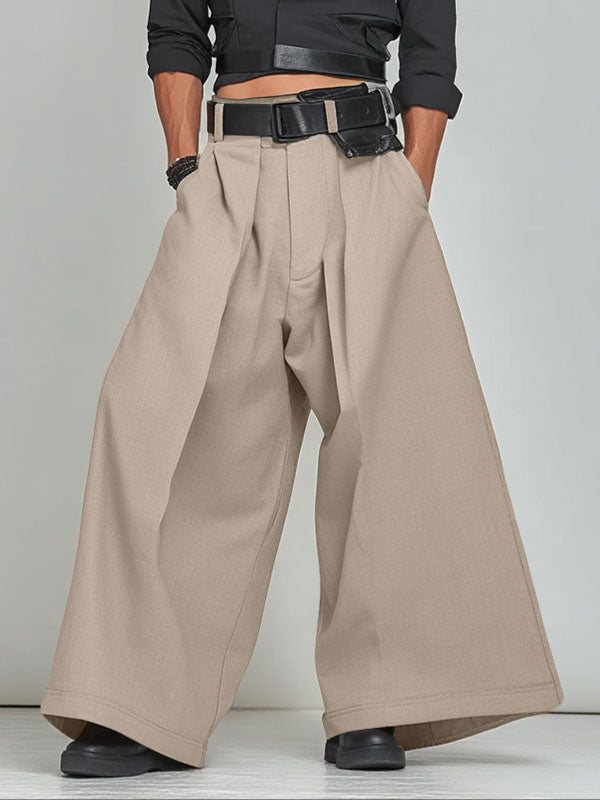 Men's Solid Color Loose Casual Pant SKUL29550