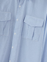 Men's Casual Loose Lapel Long Sleeve Shirt SKUL31691