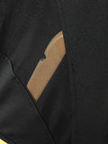 Mens Mesh Patchwork Zip Long Sleeve Bodysuit SKUK24839