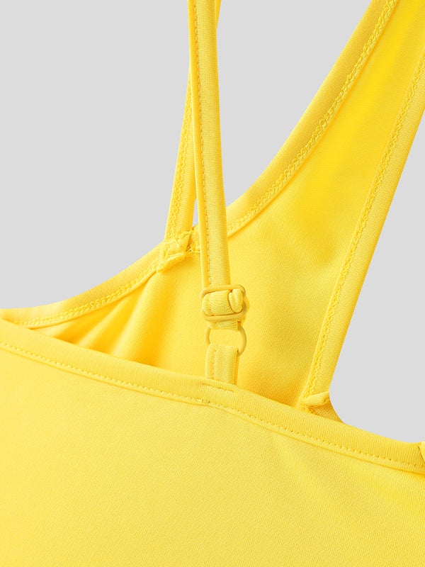 Men's Solid Color Casual Cropped Tank SKUL22292