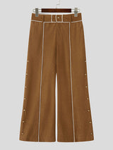 Men's Colorblock Textured Casual Pant SKUL26076