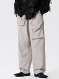 Mens Solid Multi Pocket Casual Pants SKUK43887