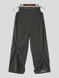 Mens Striped Cutout Drawcord Waist Pants SKUK17095