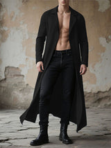 Men's Textured Ribbed Casual Long Sleeve Cardigan SKUL28093