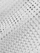 Men's Avant-Garde Geometric Open-Weave Mesh Short Sleeve T-shirt SKUL76468