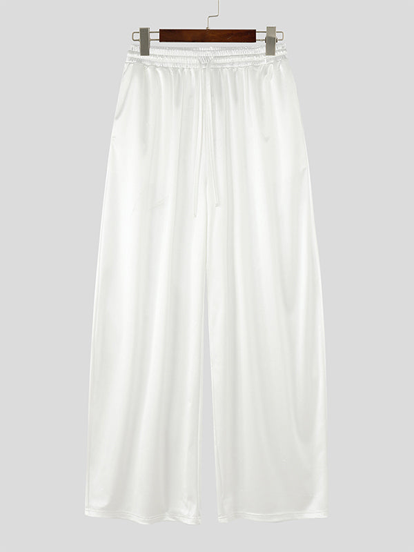 Men's Solid Color Loose Casual Pant SKUL25089